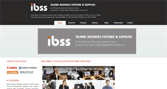 Desktop Screenshot of ibssguam.com