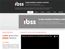 Tablet Screenshot of ibssguam.com